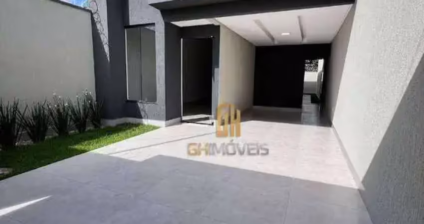 Casa à venda, 98 m² por r$ 390.000,00 - residencial village santa rita i - goiânia/go
