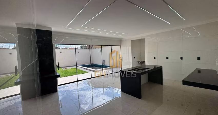 Casa com 3 dormitórios à venda, 140 m² por R$ 600.000 - Vila Oliveira - Aparecida de Goiânia/GO
