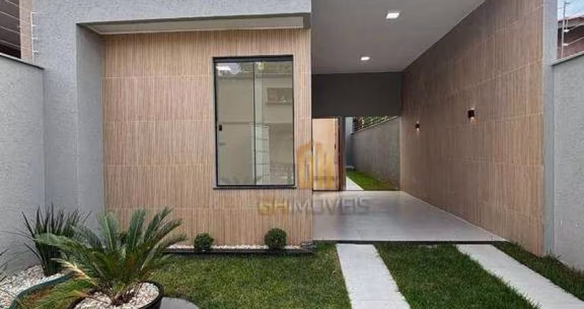 Casa com 3 dormitórios à venda, 121 m² por R$ 550.000 - Residencial Village Garavelo - Aparecida de Goiânia/GO