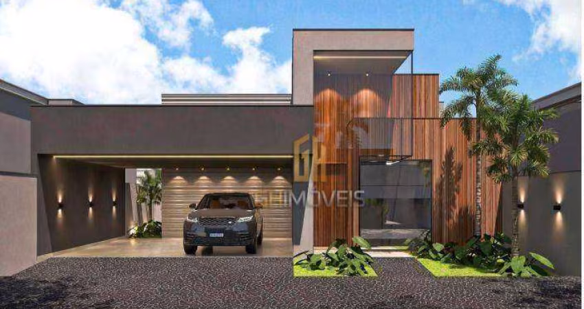 Casa com 3 dormitórios à venda, 265 m² por R$ 2.299.000,00 - Parque Das Laranjeiras Prolongamento - Rio Verde/GO