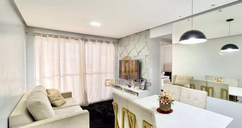 Apartamento com 2 dormitórios à venda, 54 m² por R$ 260.000,00 - Chácara São Pedro - Aparecida de Goiânia/GO