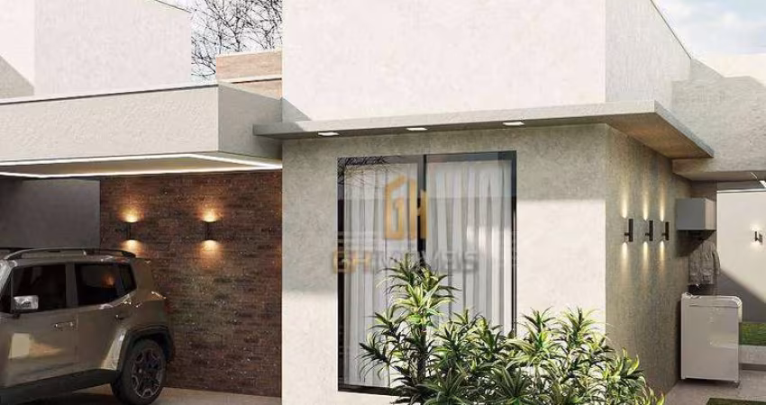 Casa com 3 dormitórios à venda, 90 m² por R$ 510.000,00 - Residencial Fidelis - Goiânia/GO