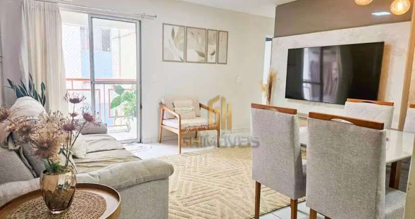 Apartamento com 3 dormitórios à venda, 69 m² por R$ 370.000,00 - Setor Criméia Oeste - Goiânia/GO