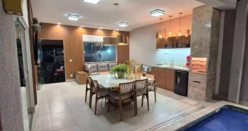 Belíssimo sobrado com 3 quartos no residencial san marino