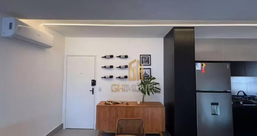 Apartamento com 2 dormitórios à venda, 56 m² por r$ 495.000 - setor bueno - goiânia/go