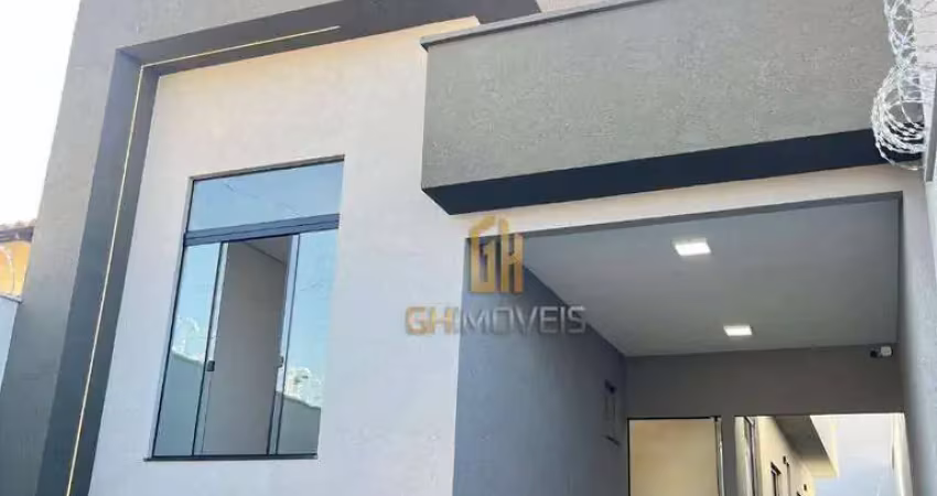 Casa com 3 dormitórios à venda, 116 m² por r$ 420.000,00 - parque das nações - aparecida de goiânia/go