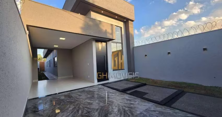 Casa com 3 dormitórios à venda, 121 m² por r$ 580.000,00 - jardim buriti sereno - aparecida de goiânia/go