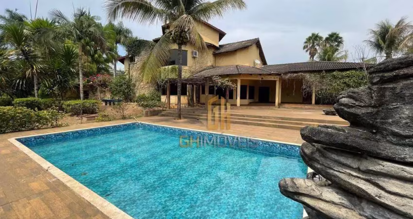 Sobrado com 5 quartos à venda, 450 m² por r$ 3.950.000 - residencial aldeia do vale - goiânia/go