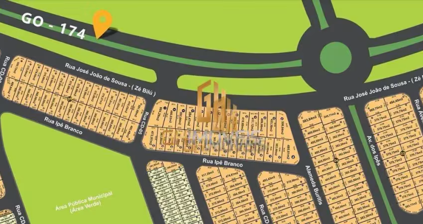 Terreno à venda, 180 m² por r$ 35.000 - residencial solar dos ataides - rio verde/go