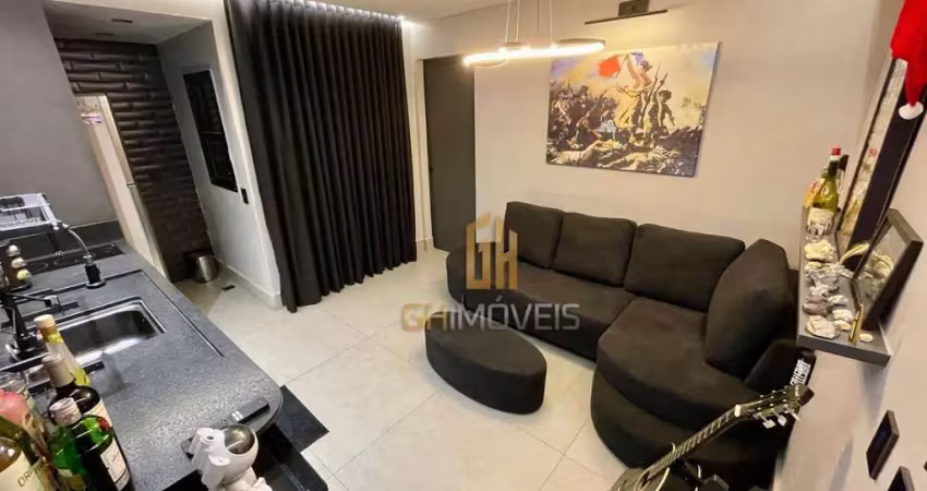 Apartamento com 1 dormitório à venda, 34 m² por r$ 370.000 - setor pedro ludovico - goiânia/go
