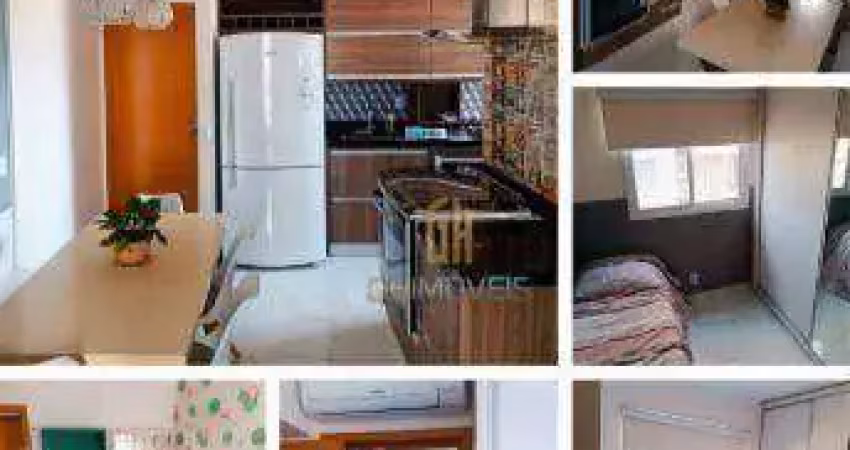 Apartamento com 2 dormitórios à venda, 55 m² por r$ 375.000,00 - jardim imperial - aparecida de goiânia/go
