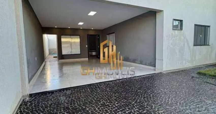 Casa com 3 dormitórios à venda, 171 m² por r$ 710.000 - residencial maranata - rio verde/go