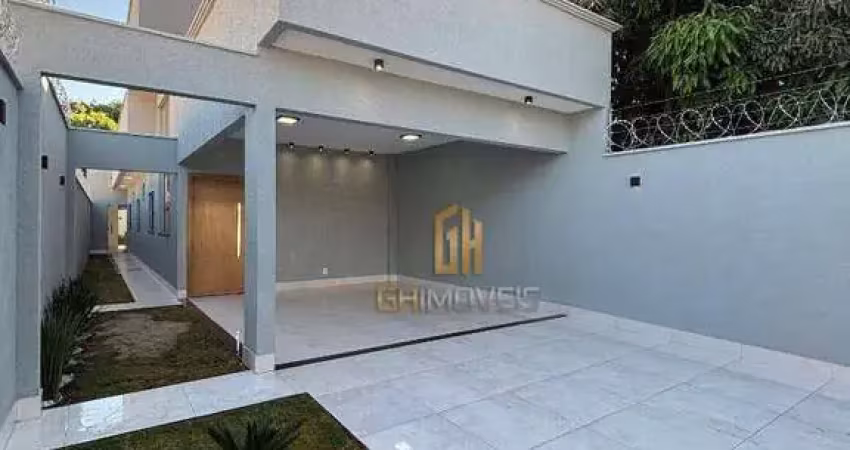 Casa com 3 dormitórios à venda, 129 m² por r$ 665.000,00 - setor central - aparecida de goiânia/go
