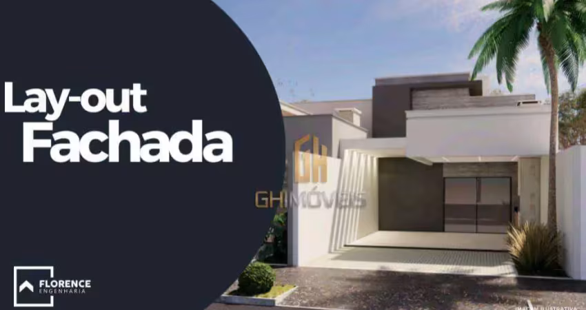 Casa com 3 dormitórios à venda, 105 m² por r$ 545.000 - residencial canaã ii - rio verde/go