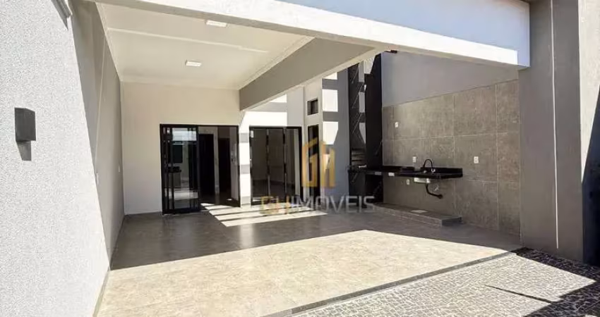 Casa com 3 dormitórios à venda, 105 m² por r$ 630.000 - residencial canaã - rio verde/go