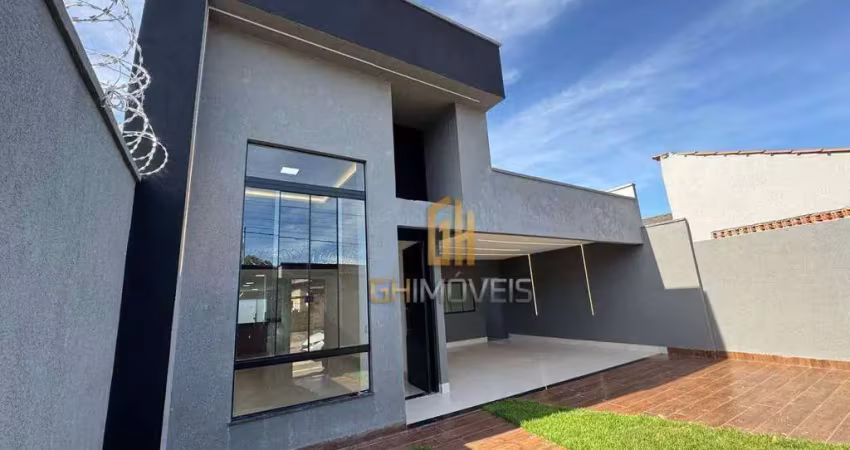Casa com 3 dormitórios à venda, 175 m² por r$ 850.000,00 - jardim buriti sereno - aparecida de goiânia/go
