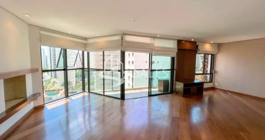 Apartamento em moema com 184m², 3 suítes, 3 vagas, condomínio completo