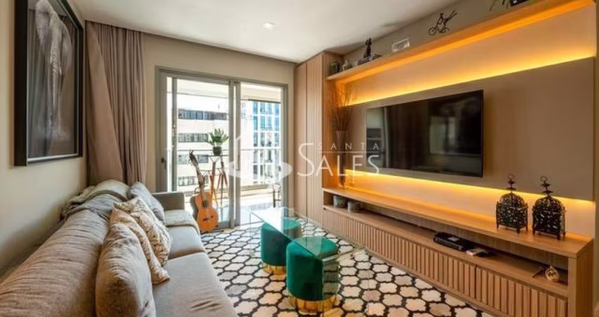 APARTAMENTO EM MOEMA COM 1 DORMITORIO, 1 SUITE E 1 VAGA