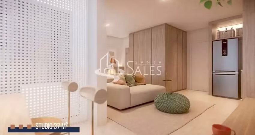 STUDIO AMPLO e MODERNO C/ VAGA - LANÇAMENTO NO CORAÇÃO DA VILA MARIANA