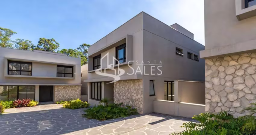 Imperdível: casa de luxo em condomínio na chácara santo antônio, são paulo-sp! 4 suítes, 6 vagas, piscina e área externa integrada.