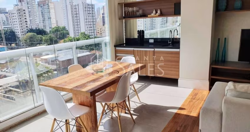 Apartamento studio 1 dormitório e 1 vaga na Vila Olímipa