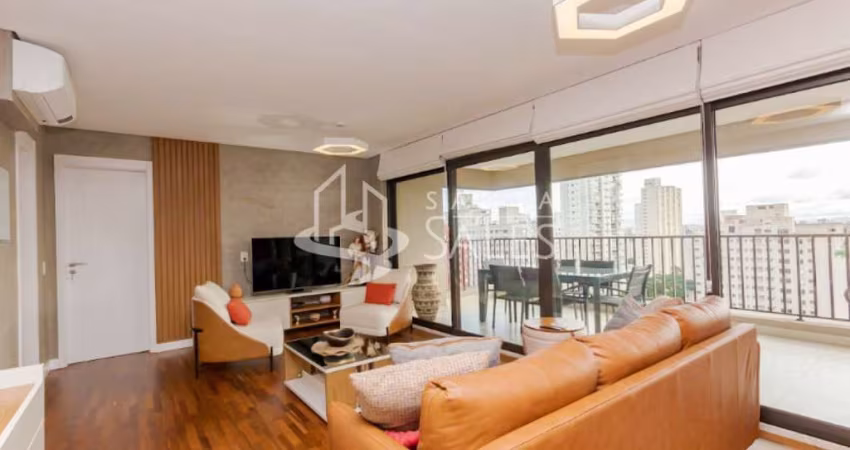 Imperdível apartamento de luxo: 3 quartos, 3 suítes, 1 sala, 3 banheiros, 2 vagas na Vila Mariana, São Paulo-SP. 163m².