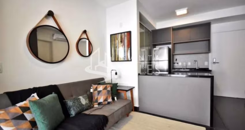 Apartamento à venda em Pinheiros, São Paulo-SP: 1 quarto, 1 sala, 1 banheiro e 1 vaga de garagem!