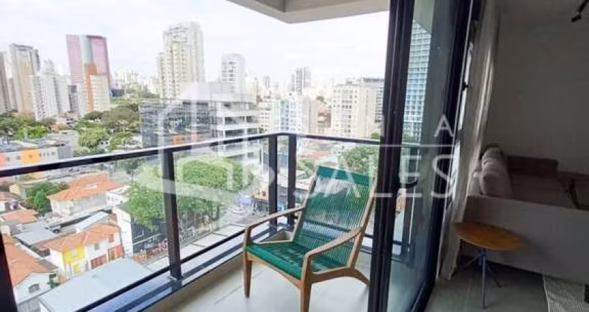 Apartamento com 1 dormitório (suíte), 1 banheiro, cozinha completa, 1 vaga de garagem coberta.