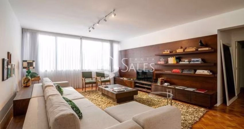 Luxuoso Apartamento de 3 Quartos com Suíte no Jardim Paulista, São Paulo-SP: 208m², 2 Banheiros e 1 Vaga de Garagem!