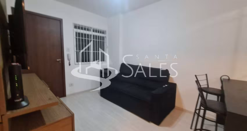 Apartamento à venda em São Paulo-SP: 2 quartos, 1 sala, 1 banheiro, 43,00 m² na Água Branca!