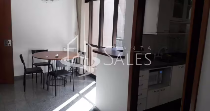 Aluguel de apartamento de luxo em indianópolis, são paulo-sp: 2 quartos, 2 suítes, 3 banheiros, 1 vaga de garagem, 70m².