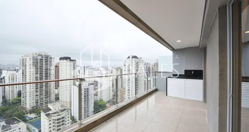 Apartamento de Luxo na Vila Nova Conceição: 1 quarto, 1 suíte, 2 banheiros, 1 vaga, 68m² - São Paulo-SP.