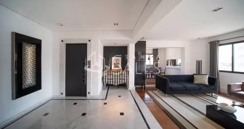 Apartamento duplex de luxo em indianópolis, são paulo-sp  4 quartos, 2 suítes, 1 banheiro, 5 vagas, 364m² de área