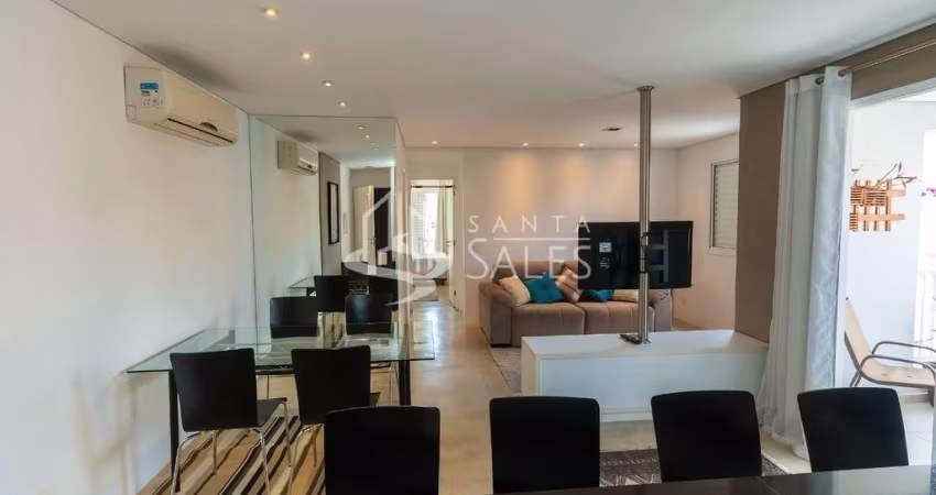 Aluguel de Apartamento de 2 Quartos na Vila Nova Conceição, São Paulo-SP: 1 Suíte, 2 Banheiros, 2 Vagas de Garagem, 71m².
