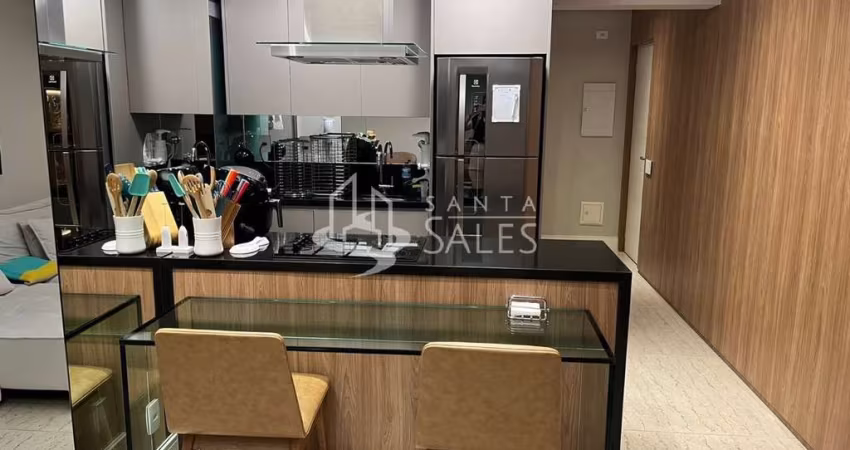 Apartamento para locação com 1 quarto, suite e 2 vagas no Brooklin Paulista, São Paulo-SP: Conforto e modernidade!