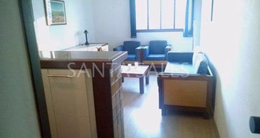 Apartamento à venda no Jardim Paulista, São Paulo-SP: 1 quarto, 1 suíte, 1 sala, 1 banheiro, 1 vaga de garagem e 35m² de área.