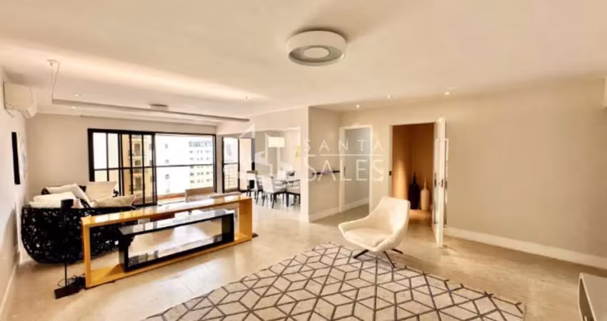 Imóvel à venda em condomínio de luxo em indianópolis, são paulo-sp: 156,00 m² de área.