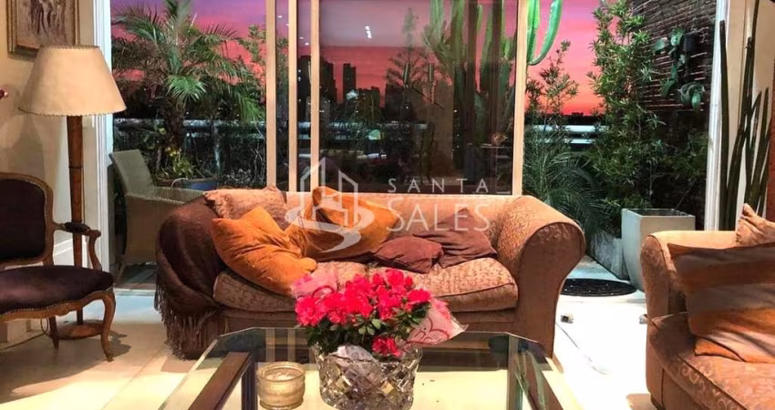 Venda de Apartamento de Luxo em Cidade Monções, São Paulo-SP: 4 quartos, 3 suítes, 5 banheiros, 3 vagas, 210m².