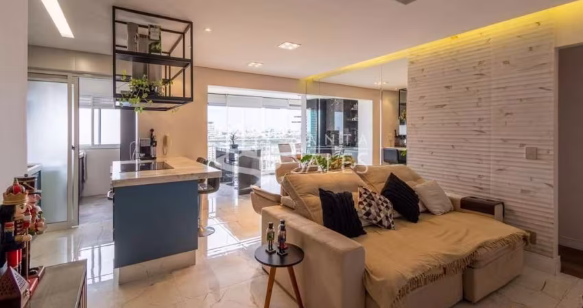 Imperdível: Apartamento à venda em São Paulo-SP, Tatuapé! 3 quartos, 2 suítes, 1 sala, 3 banheiros, 2 vagas e 90m². Aproveite!