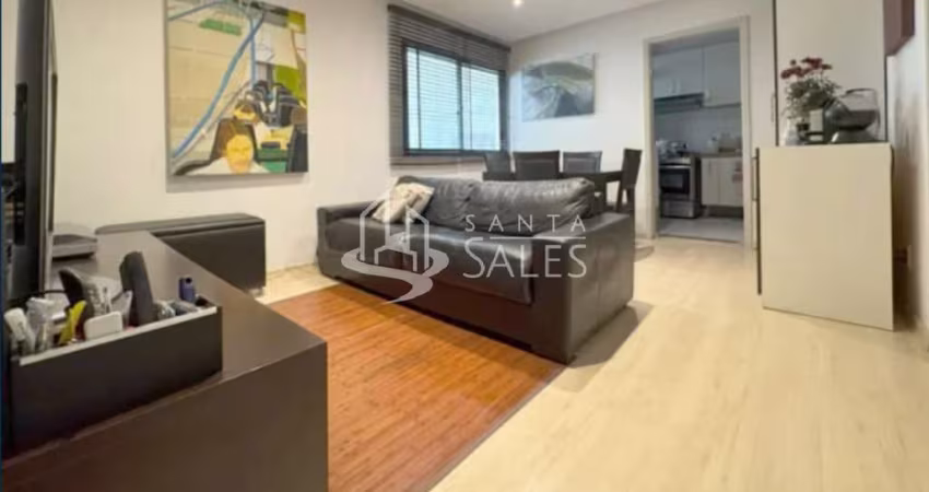 Apartamento à venda na Barra Funda, SP: 2 quartos, 1 sala, 1 banheiro, 1 vaga de garagem, 58 m².