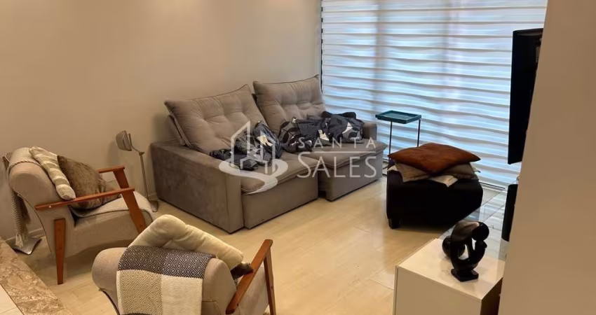 Apartamento à venda em São Paulo-SP, na Vila Regente Feijó: 3 quartos, 1 suíte, 2 salas, 3 banheiros, 2 vagas de garagem, 105m². Aceita pet, bairro Anália Franco, vagas fixas e depósito privativo.