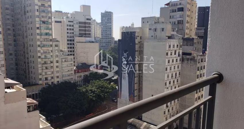 Oportunidade única: Apartamento à venda em São Paulo-SP, República, 1 quarto, 1 suíte, 1 banheiro, 25m² de área.