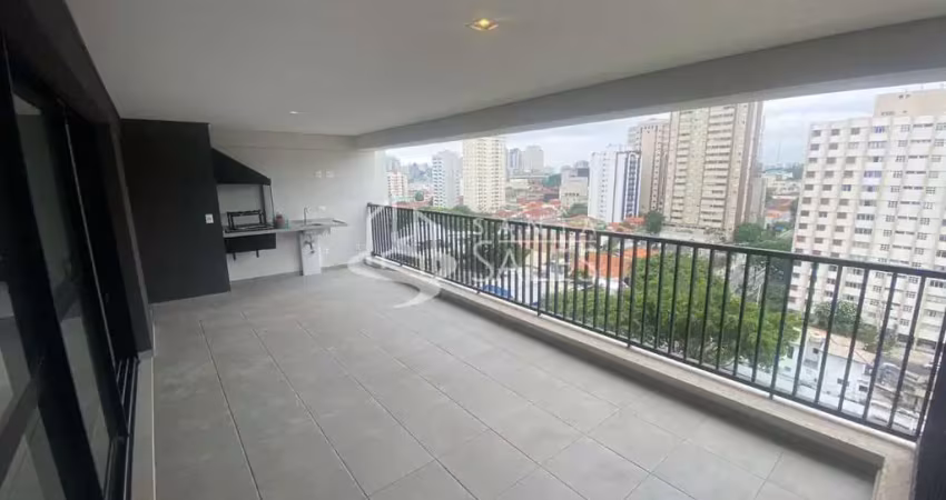 Apartamento com 4 quartos e 2 suítes na Vila Clementino, São Paulo-SP: 147m² e 2 vagas de garagem.