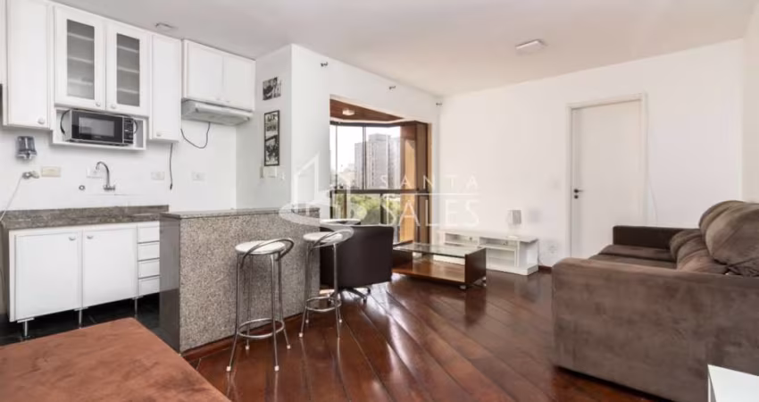 Apartamento à venda em São Paulo-SP, Santa Cecília: 1 quarto, 1 suíte, 1 sala, 1 banheiro, 1 vaga, 43m². Imperdível!