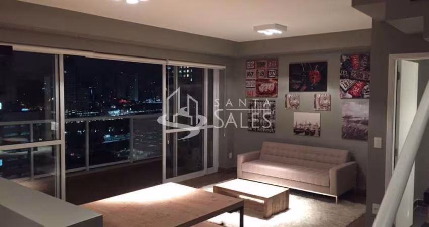 Apartamento de alto padrão na Vila Gertrudes: 1 quarto, 1 suíte, sala, banheiro e vaga de garagem, 89m². Venha conferir!