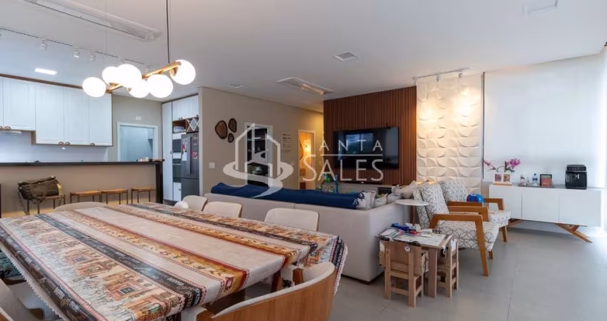 Apartamento de luxo à venda no Brooklin Paulista, São Paulo-SP: 3 quartos, 3 suítes, sala ampla, 3 banheiros, 2 vagas, 157m²!