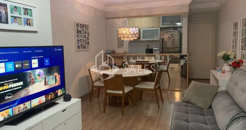 Apartamento à venda em São Paulo-SP, na Aclimação: 3 quartos, 1 suíte, sala ampla, 2 banheiros, 2 vagas de garagem, 96m²!