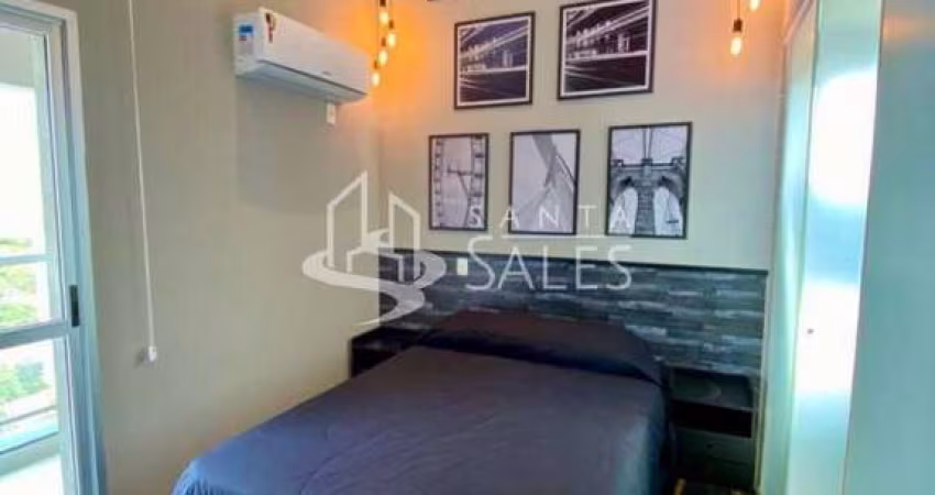 Apartamento à venda na Vila Olímpia, São Paulo-SP: 1 quarto, 1 suíte, 1 banheiro, 1 vaga de garagem, 28m² de área. Aproveite!
