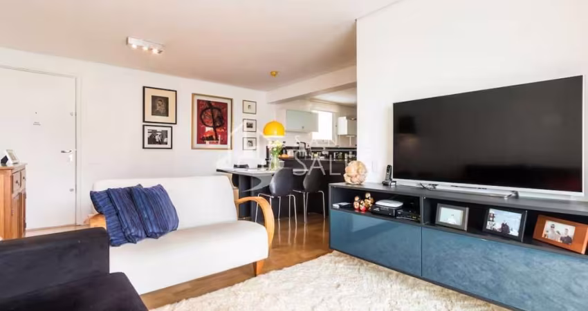 Apartamento à venda em São Paulo-SP, Vila Nova Conceição: 2 quartos, 1 suíte, 2 banheiros, 1 vaga, 74m².