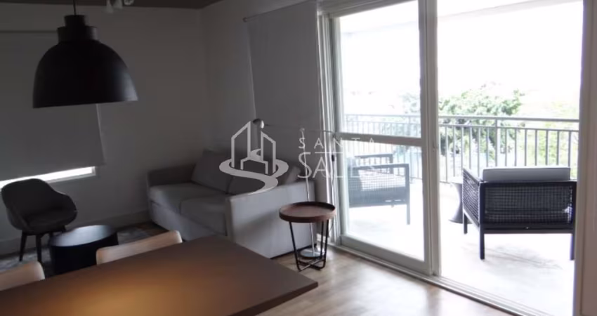 Apartamento à Venda em São Paulo-SP: 1 Quarto, 1 Suíte, 1 Sala, 2 Banheiros, 1 Vaga na Cidade Monções - 61m².